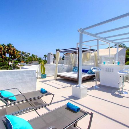 1108 Beachfront 2 Apartments With Roofterrace 80Mtrgt Beach 3 Pools Marbella Esterno foto