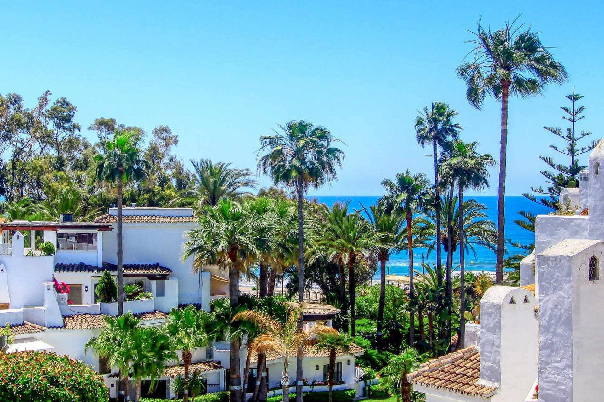 1108 Beachfront 2 Apartments With Roofterrace 80Mtrgt Beach 3 Pools Marbella Esterno foto