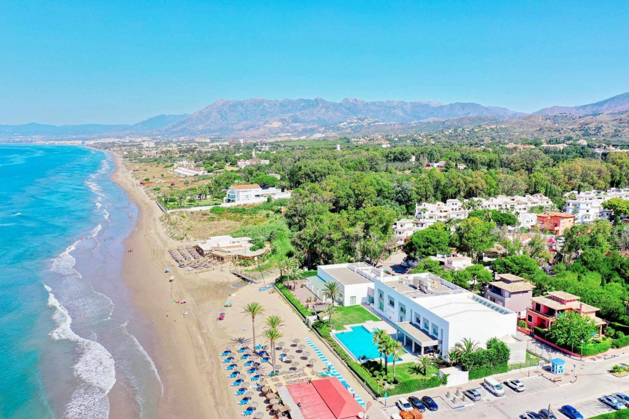 1108 Beachfront 2 Apartments With Roofterrace 80Mtrgt Beach 3 Pools Marbella Esterno foto
